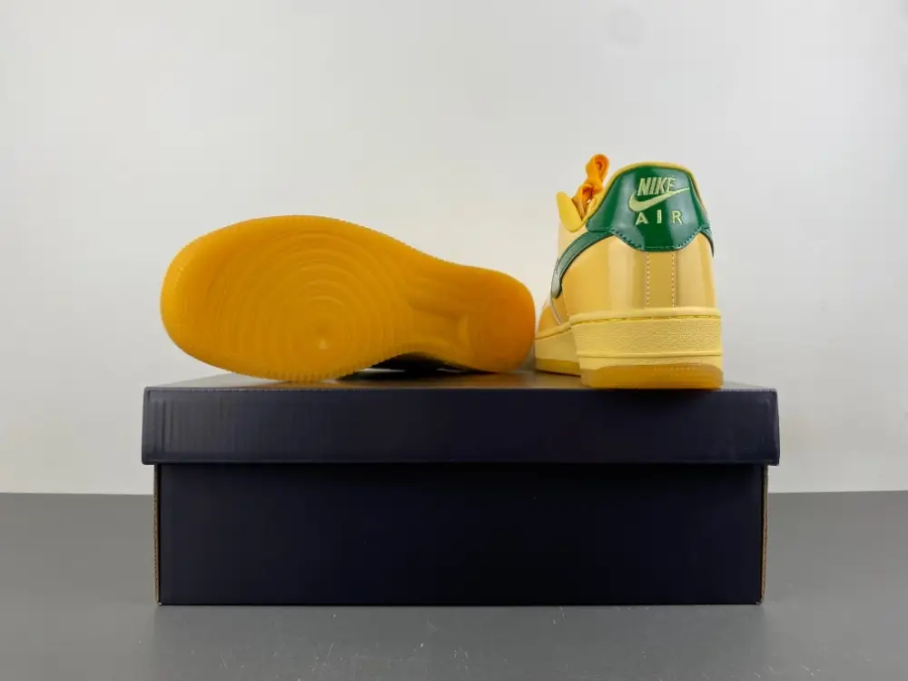 Nike Air Force 1 Low 'Patent Leather Topaz Gold' 