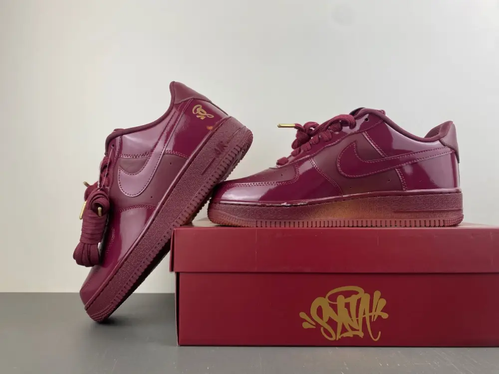 Central Cee x Nike Air Force 1 Low UK Exclusive 'Dark Beetroot' 