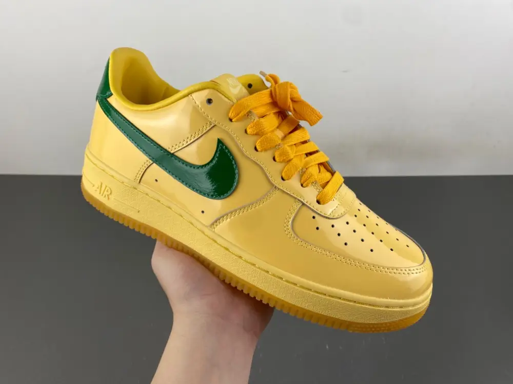 Nike Air Force 1 Low 'Patent Leather Topaz Gold' 