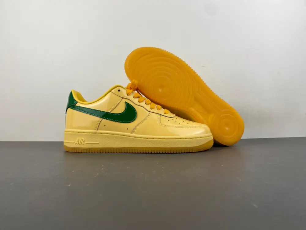 Nike Air Force 1 Low 'Patent Leather Topaz Gold' 