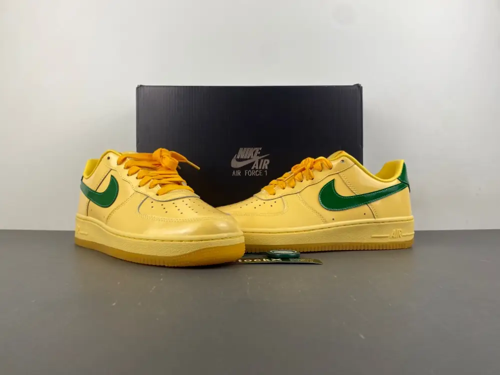 Nike Air Force 1 Low 'Patent Leather Topaz Gold'  BABCD372