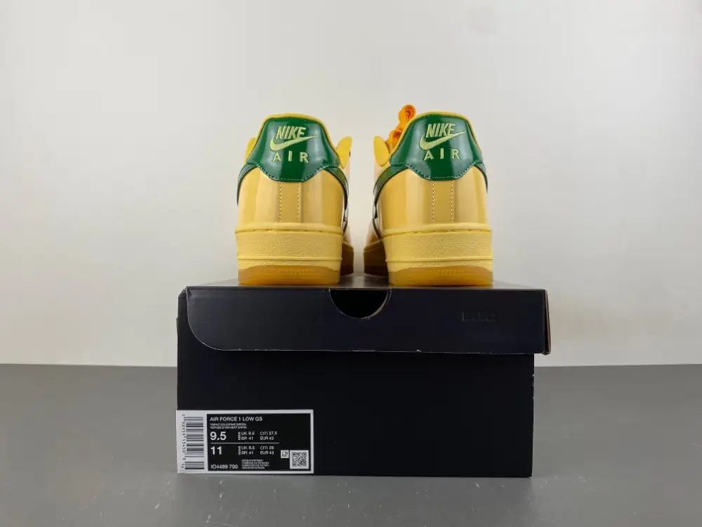 Nike Air Force 1 Low 'Patent Leather Topaz Gold' 