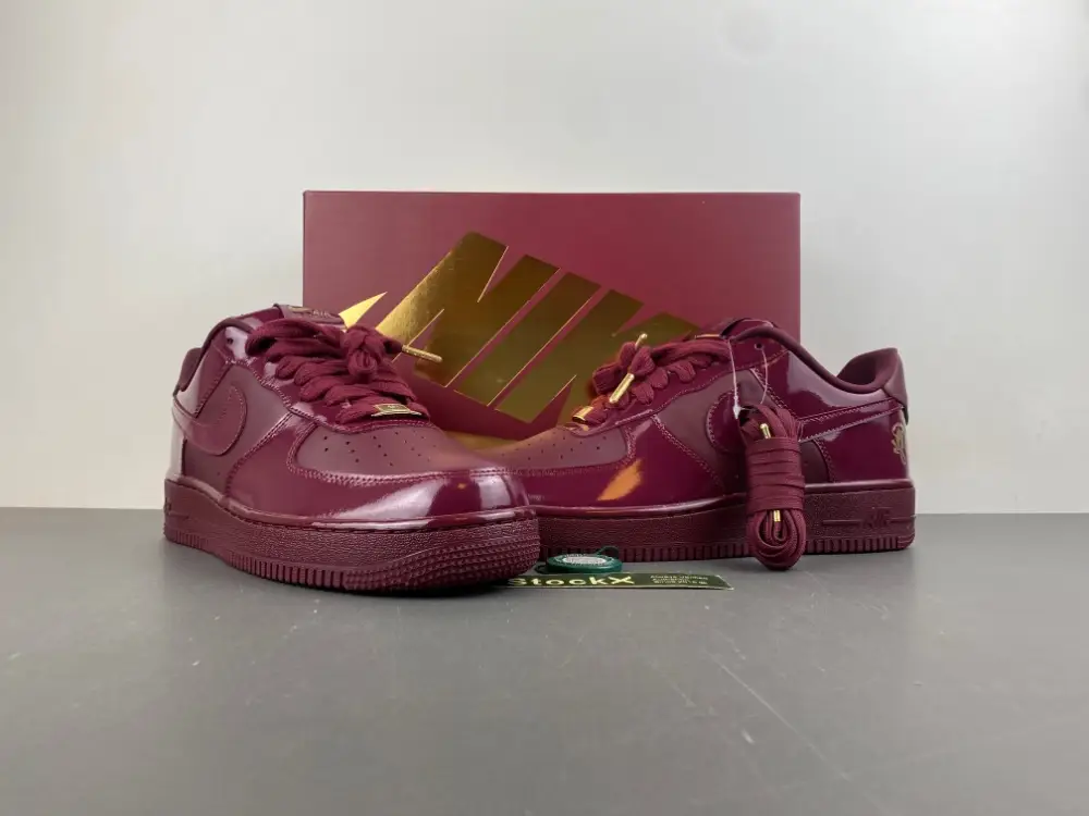 Central Cee x Nike Air Force 1 Low UK Exclusive 'Dark Beetroot'  EDDC1067