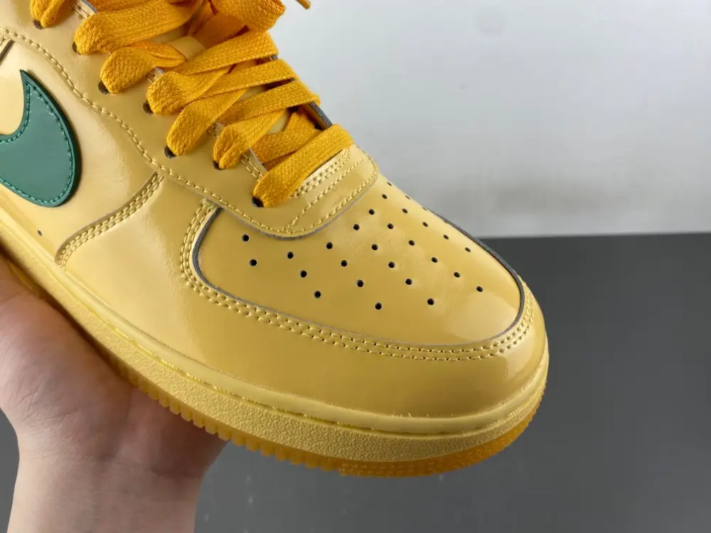 Nike Air Force 1 Low 'Patent Leather Topaz Gold' 