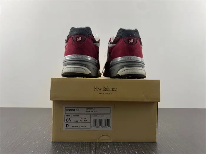 New Balance 990v3 MiUSA Teddy Santis Scarlet 