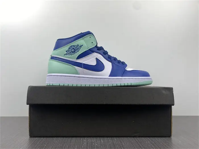 Jordan 1 Mid Mystic Navy Mint Foam 