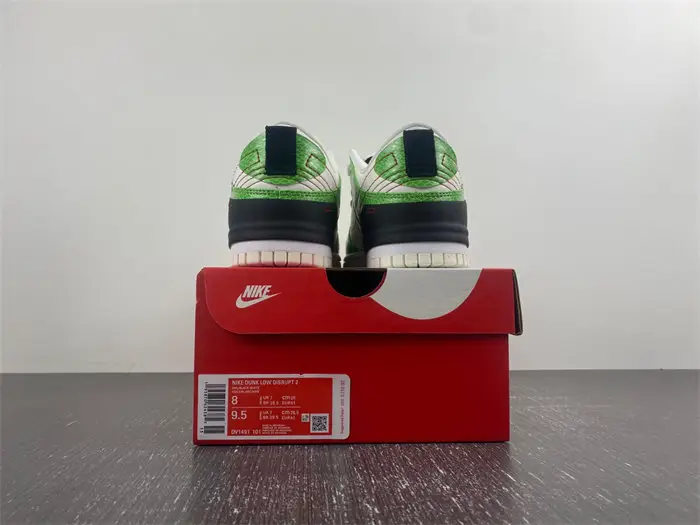 Nike Dunk Low Disrupt 2 Just Do It Snakeskin Green 