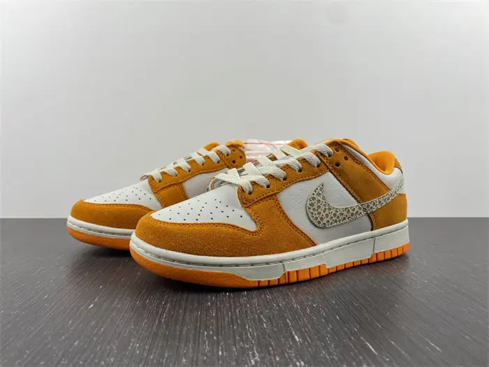 Nike Dunk Low AS Safari Swoosh Kumquat 