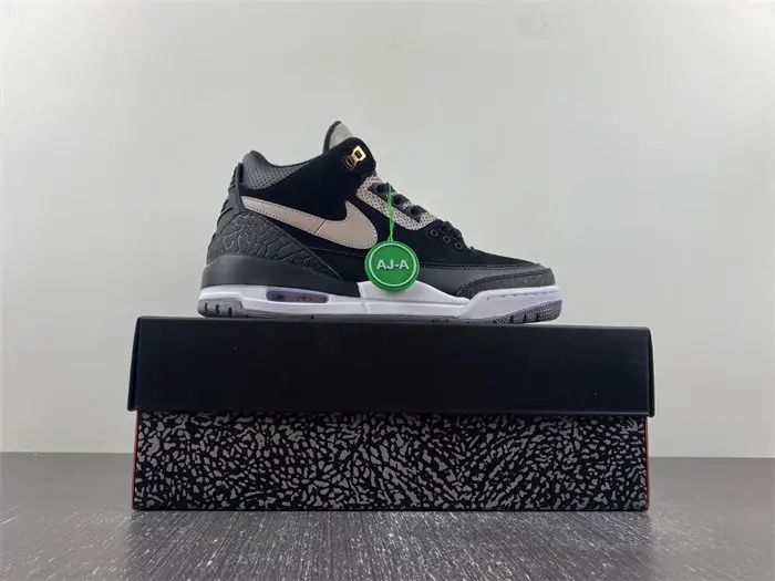 AIR JORDAN 3 RETRO TINKER SP 'BLACK CEMENT 