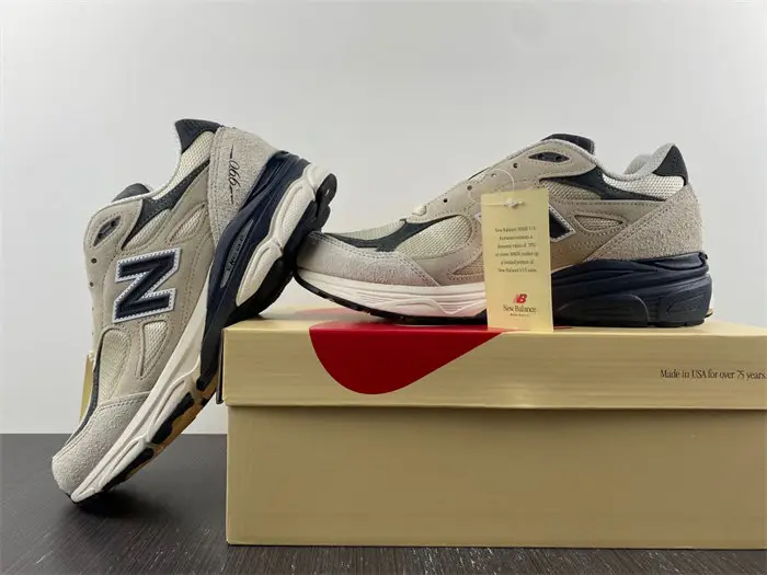 New Balance 990v3 MiUSA Teddy Santis Moonbeam 