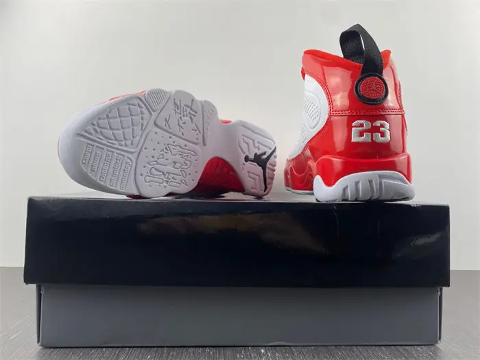 Jordan 9 Retro White Gym Red 