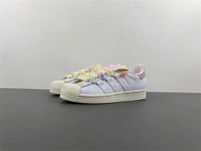 adidas ORIGINALS SUPERSTAR W PINK CLOUD WHITE 