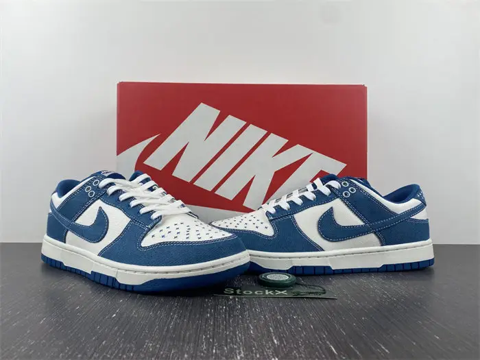 Nike Dunk Low Industrial Blue Sashiko DV0834 