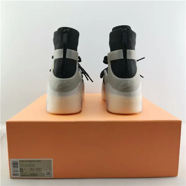 NIKE AIR FEAR OF GOD 1 BLACK GREY AR4237 