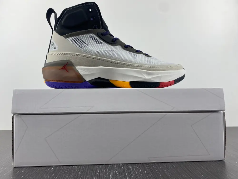 Jordan 37 Light Bone Dark Concord 