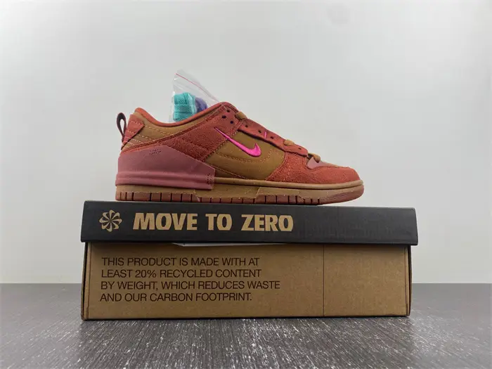 Nike Dunk Low Disrupt 2 Desert Bronze Pink Prime 