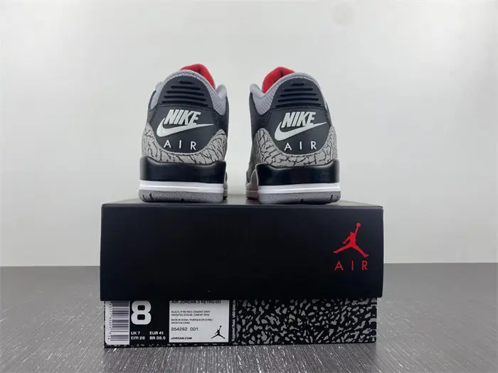 Jordan 3 Retro Black Cement 