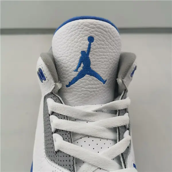 AIR JORDAN 3 RETRO WHITE BLUE 