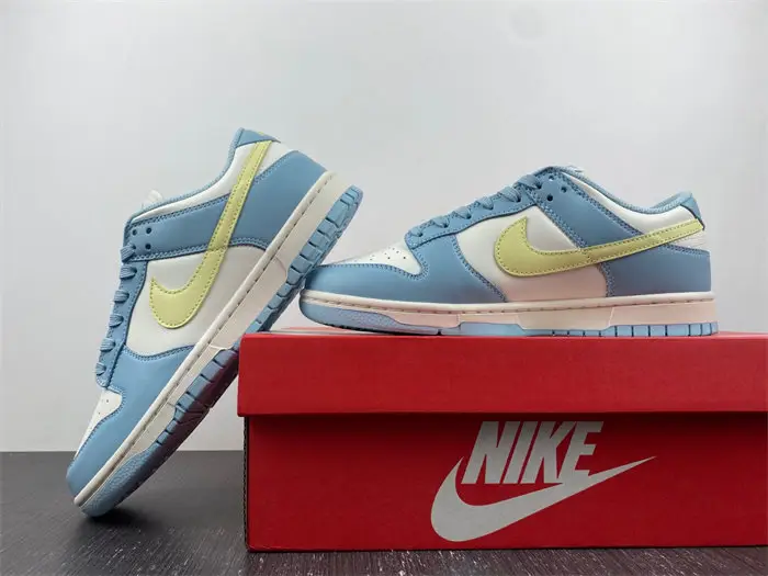 Nike Dunk Low Ocean Bliss Citron Tint 