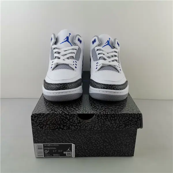 Air Jordan Retro 3 Racer Blue 