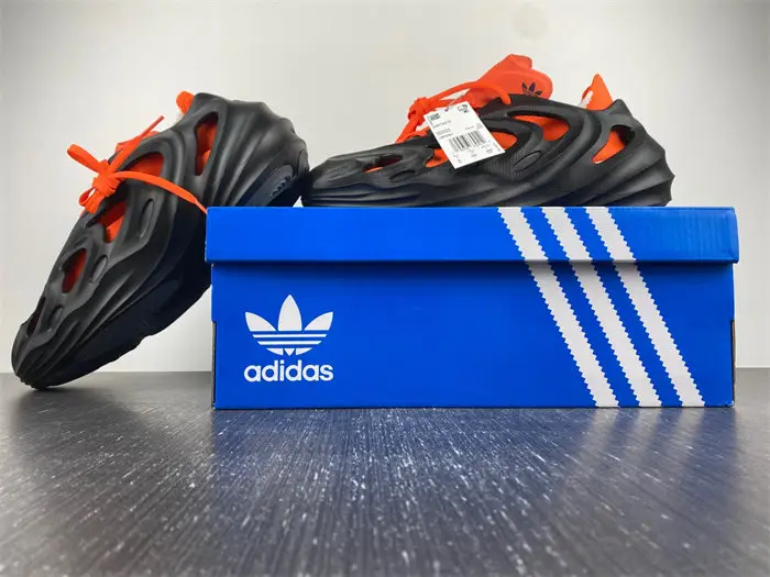 adidas adiFOM Q Core Black Impact Orange 