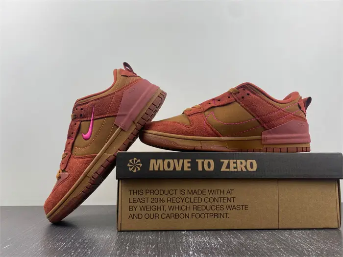 Nike Dunk Low Disrupt 2 Desert Bronze Pink Prime 