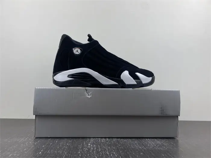 Jordan 14 Retro Black White 