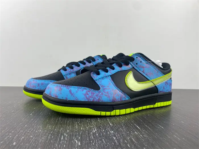 Nike Dunk Low SE Acid Wash Baltic Blue Volt 