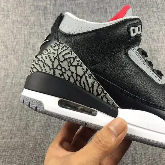 Authentic Air Jordan 3 Retro '88 Black Cement 