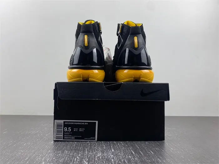 Nike Air Zoom Huarache 2K4 Black Varsity Maize 