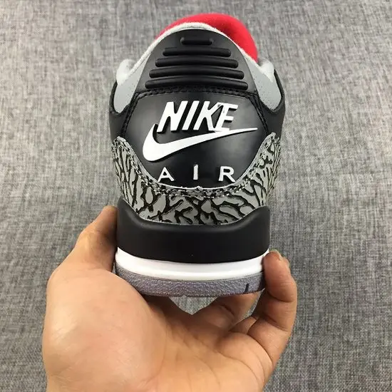 Authentic Air Jordan 3 Retro '88 Black Cement 