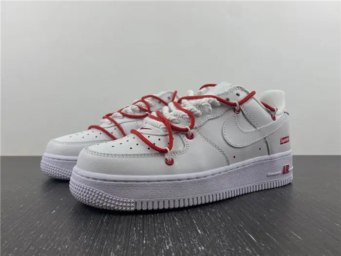 Nike Air Force 1 Low Supreme White CU9225 