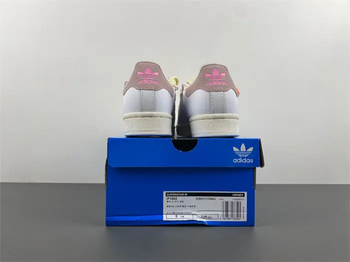 adidas ORIGINALS SUPERSTAR W PINK CLOUD WHITE 