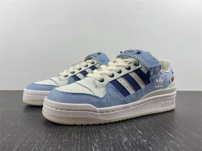 adidas Forum Low Blue Cloud White 