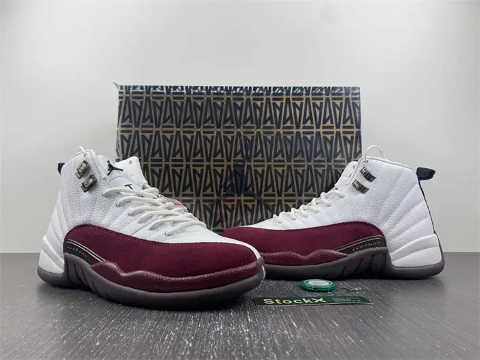 Jordan 12 Retro SP A Ma Maniére White  ABDEE746