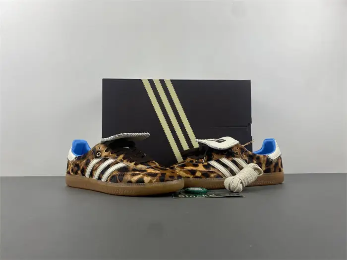 WALES BONNER X SAMBA PONY 'LEOPARD'  BDEB2374