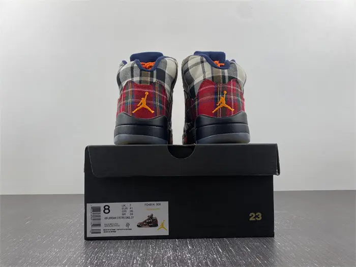 AIR JORDAN 5 RETRO GS 'PLAID' 
