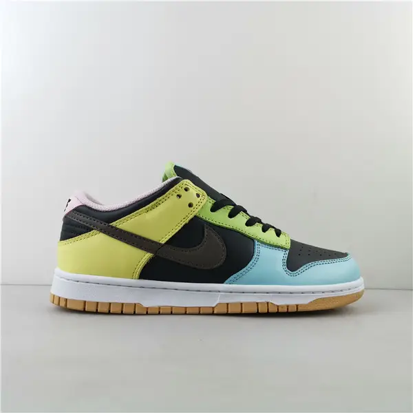 Nike Dunk Low LE Oil Green Multi Camo 