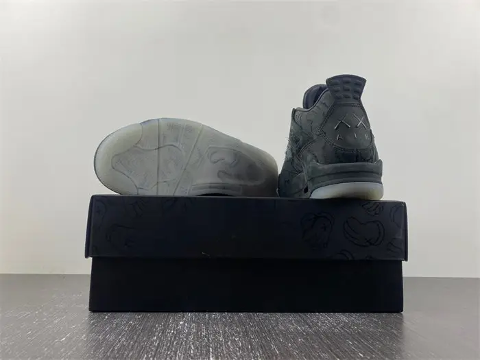 Jordan 4 Retro Kaws Black 