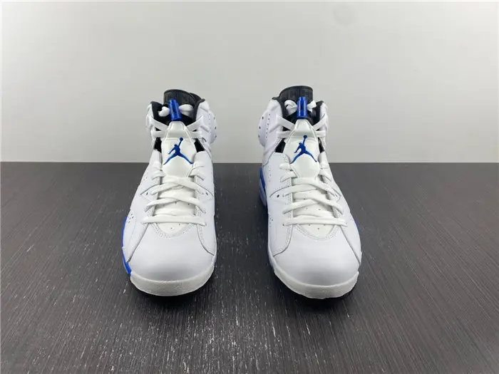Jordan 6 White blue 