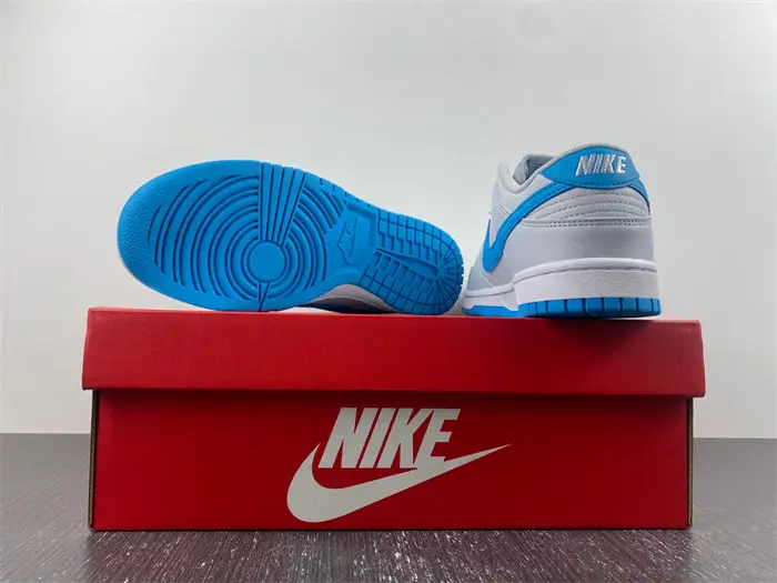 Nike Dunk Low Retro Pure Platinum Blue Lightning 