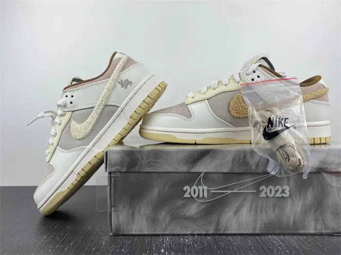 Nike Dunk Low Retro PRM Year of the Rabbit Fossil Stone 