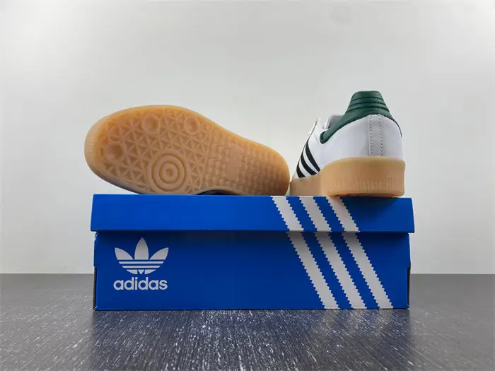 adidas Sambae White Collegiate Green Gum 