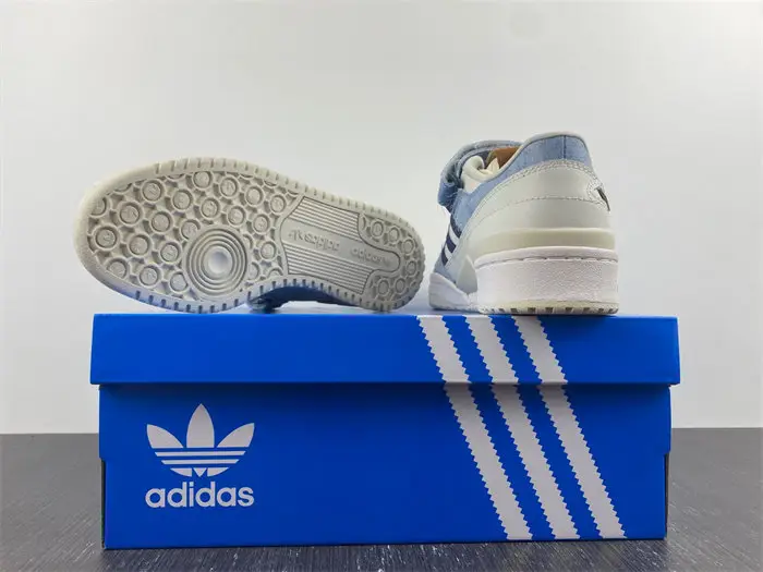 adidas Forum Low Blue Cloud White 