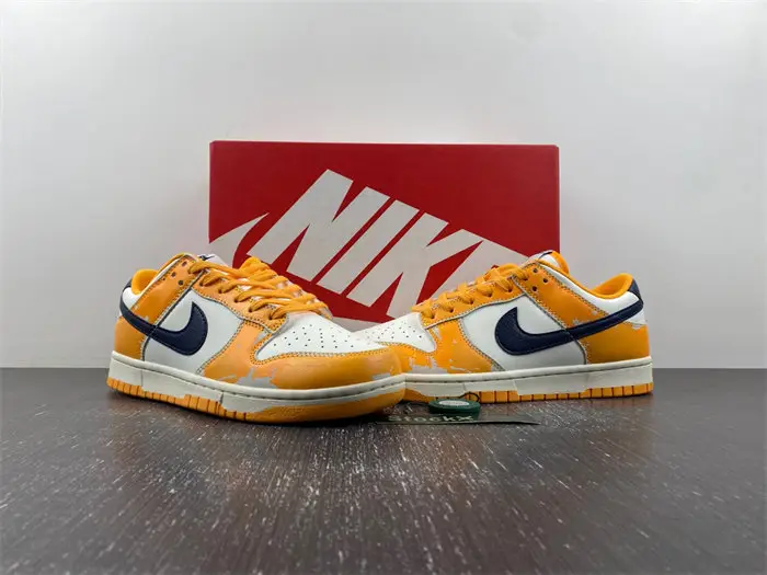 Nike Dunk Low Wear and Tear Yellow 