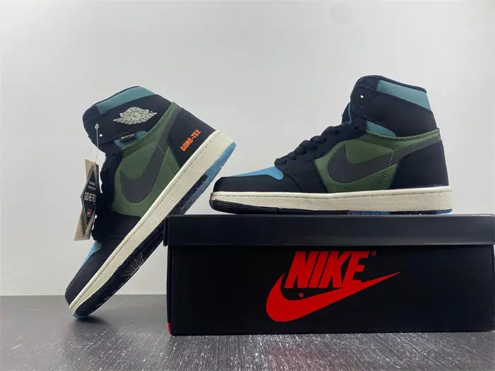 AIR JORDAN 1 HIGH ELEMENT GORE-TEX 'BLACK OLIVE' 