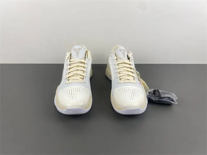Nike Kobe 5 Protro Undefeated Rice White 