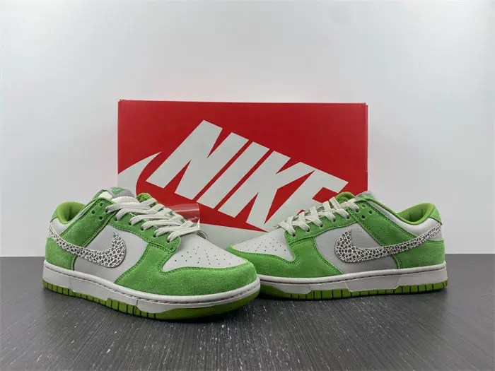 Nike Dunk Low AS Safari Swoosh Chlorophyll  DDE176