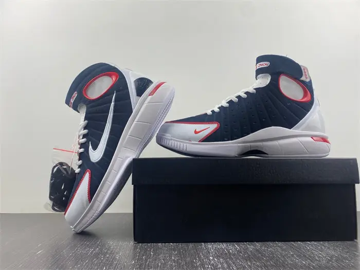 Nike Air Zoom Huarache 2K4 Navy White Red 