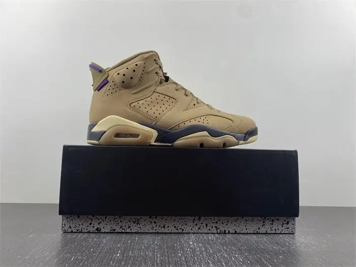 Air Jordan 6 WMNS Gore-Tex Brown Kelp 